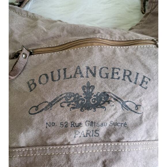 SALE. Midsz Myra Bag w/leather trim - Picture 9 of 14